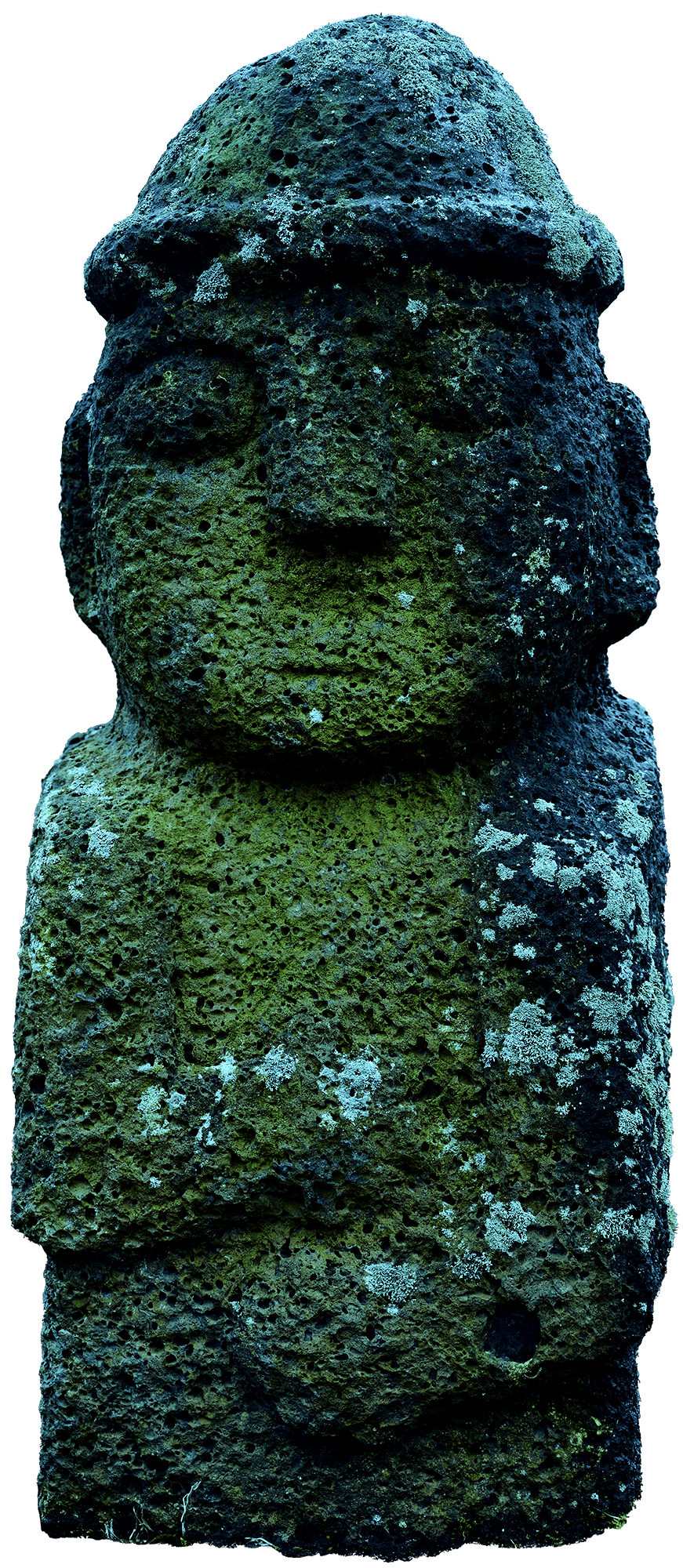 Dolharubang stone guardian — right figure